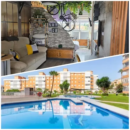 Saltillo Alto Gray Studio. Vistas Al Mar Y Piscina Daire Torremolinos