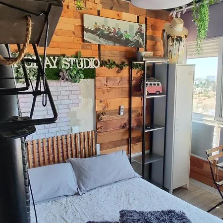 Lejlighed Saltillo Alto Gray Studio. Vistas Al Mar Y Piscina *