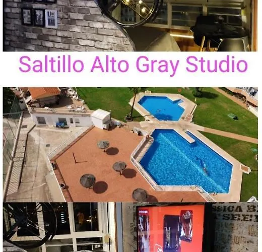 Saltillo Alto Gray Studio. Vistas Al Mar Y Piscina * Torremolinos