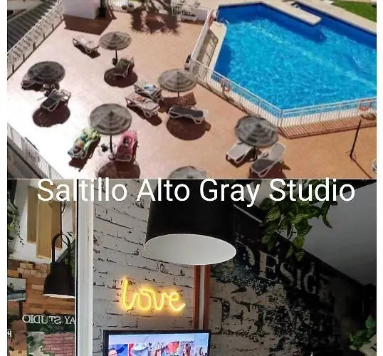 Saltillo Alto Gray Studio. Vistas Al Mar Y Piscina * Torremolinos