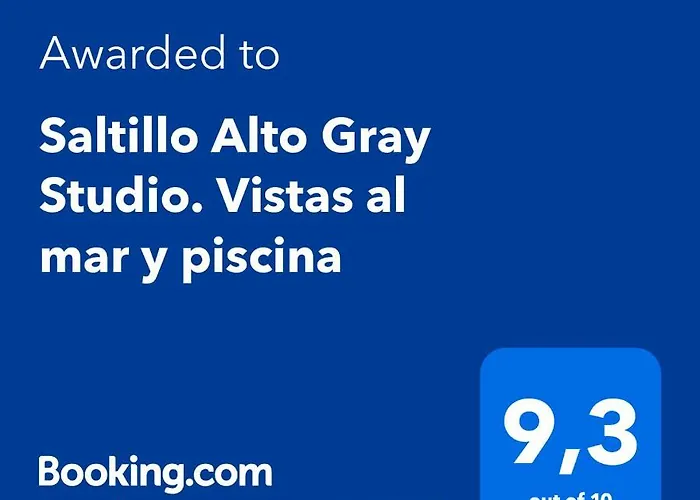 Saltillo Alto Gray Studio. Vistas Al Mar Y Piscina Lejlighed *
